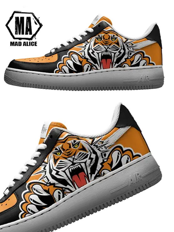 west tigers custom shoes