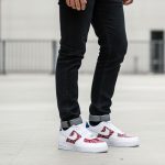 red bandana custom nike sneakers