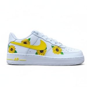 Custom Sunflower hand painted AF1 shoes