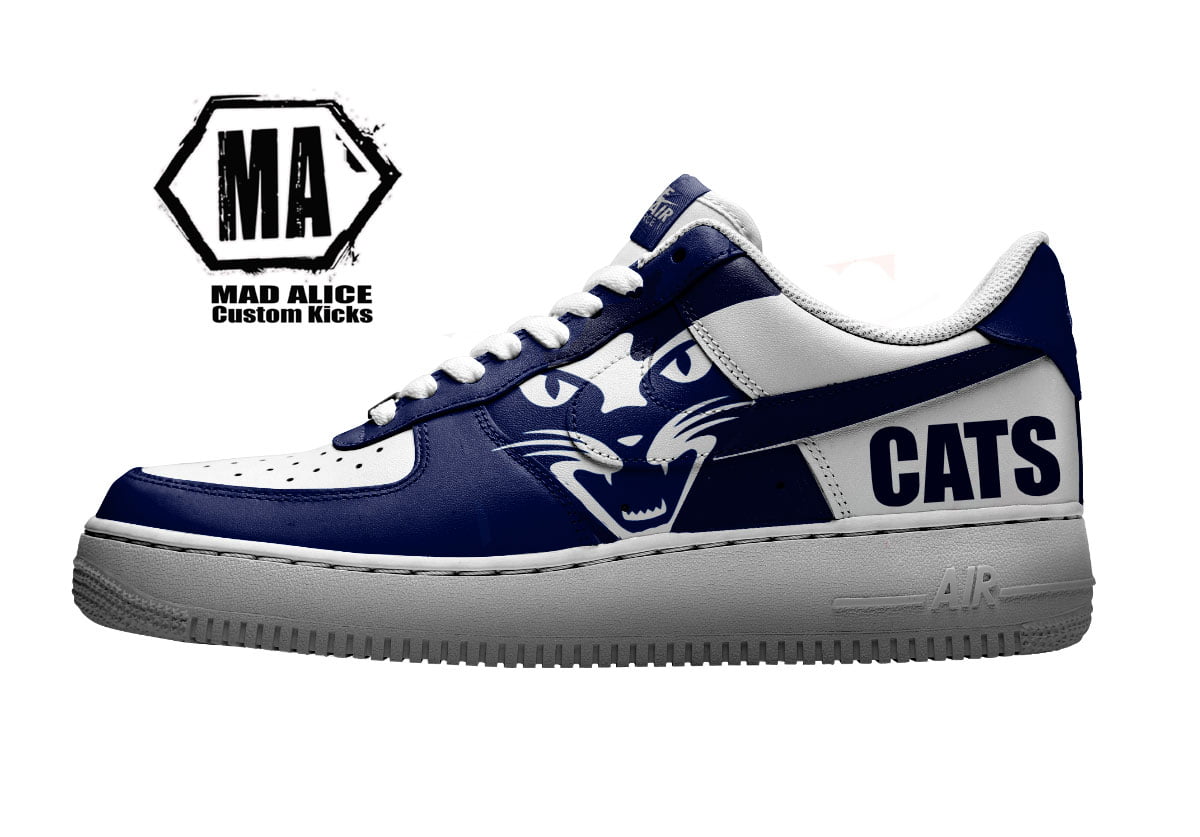 Custom AFL-Geelong Cats shoes