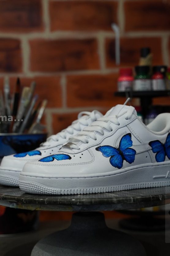 custom butterfly shoes