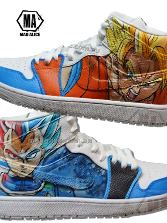 Dragon Ball custom shoes