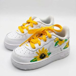 sunflower kids Nike Af1 sneakers