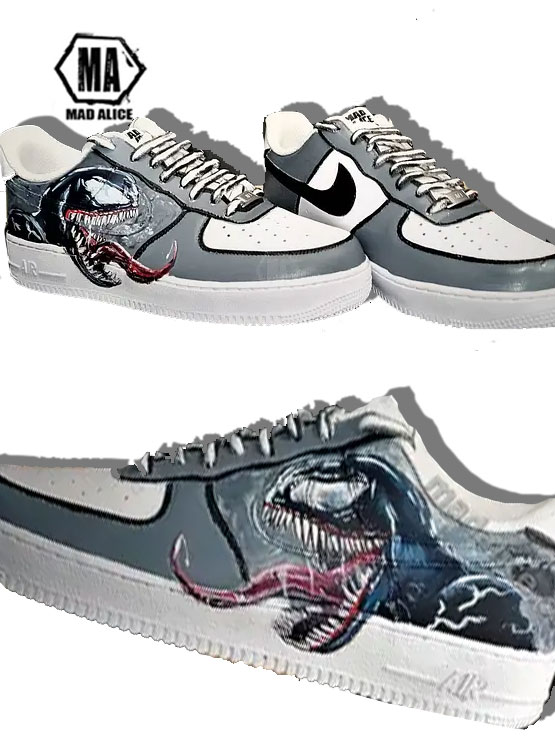 Venom custom AF1 shoes