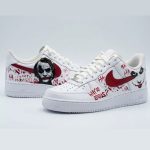joker ha ha ha custom nike af1 sneakers