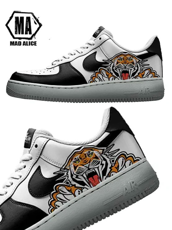 Wests Tigers NRl custom Nike footy AF1 shoes Australia