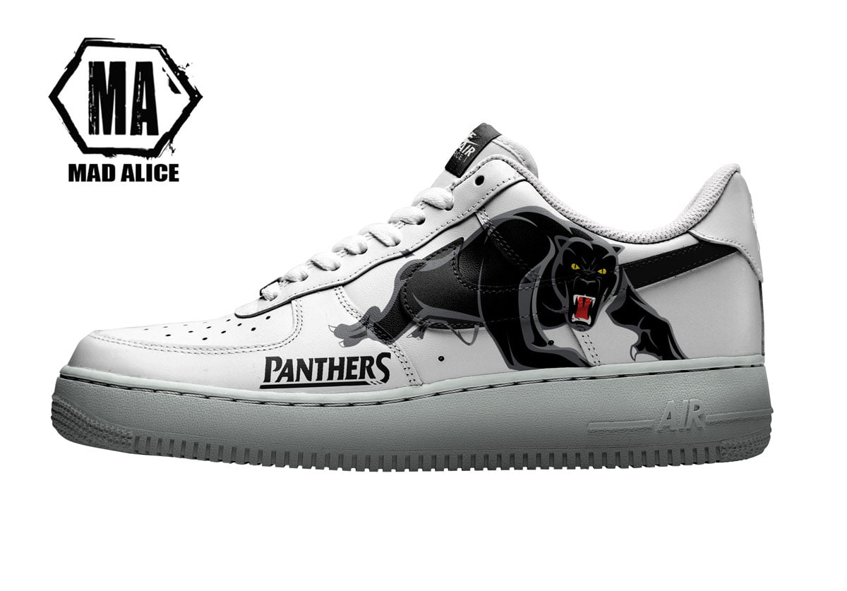 Custom Penrith Panthers Af1 shoes – Design 2