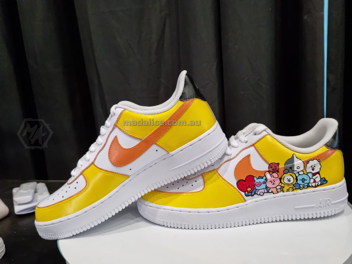 Hand painted custom shoes BT21 BTS