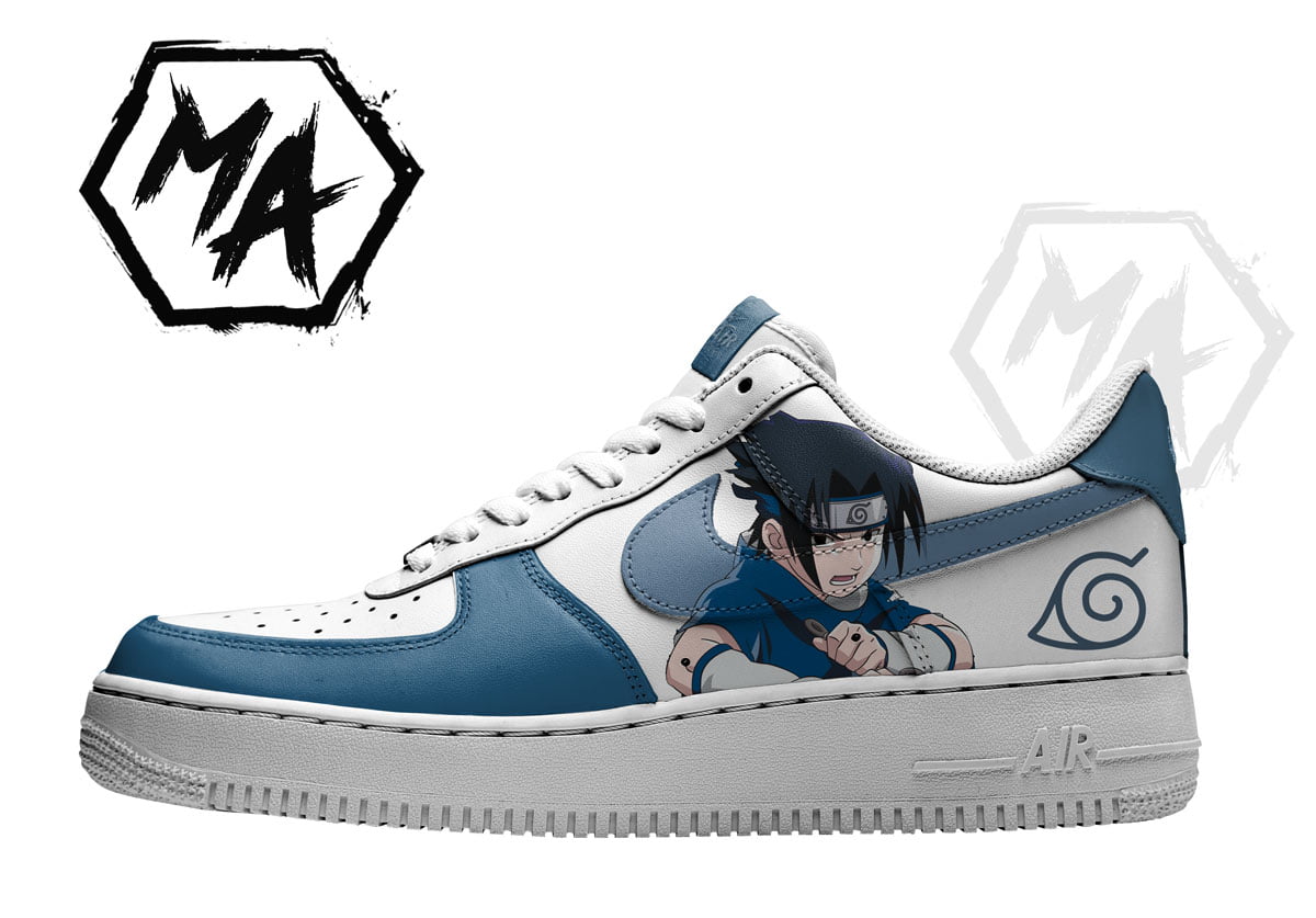 Blue Ninja custom AF1 shoes