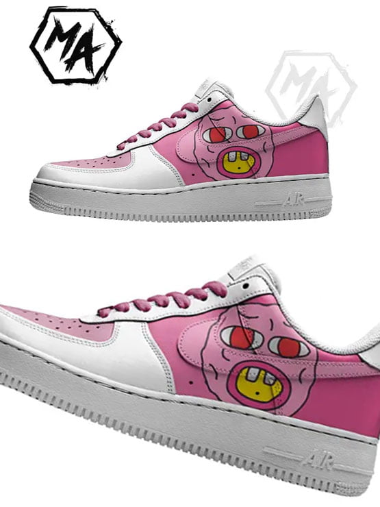 Cherry bomb custom shoes