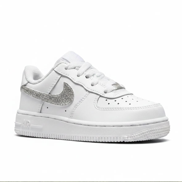 kids custom swarovski crystal nike af1 sneakers