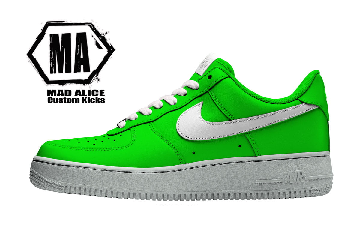 green af1 shoes