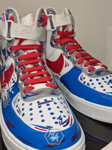 hand painted sneakers