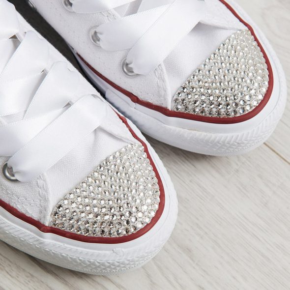 Bride-Converse-toe bling converse