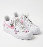pink butterfly nike af1
