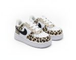 kids leopard print nike af1 sneakers