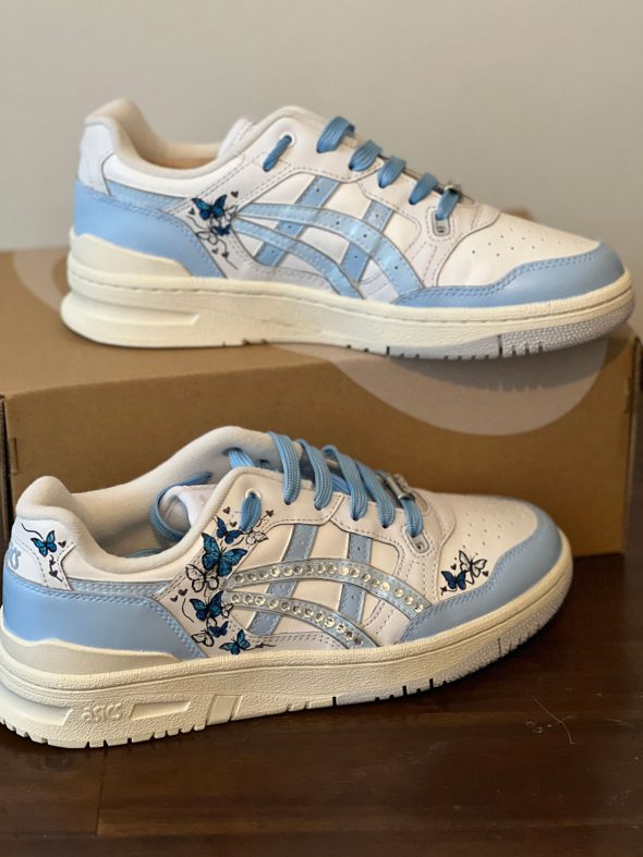 custom Asics sneakers