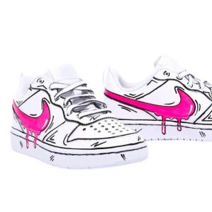 Nike court vison custom shoes