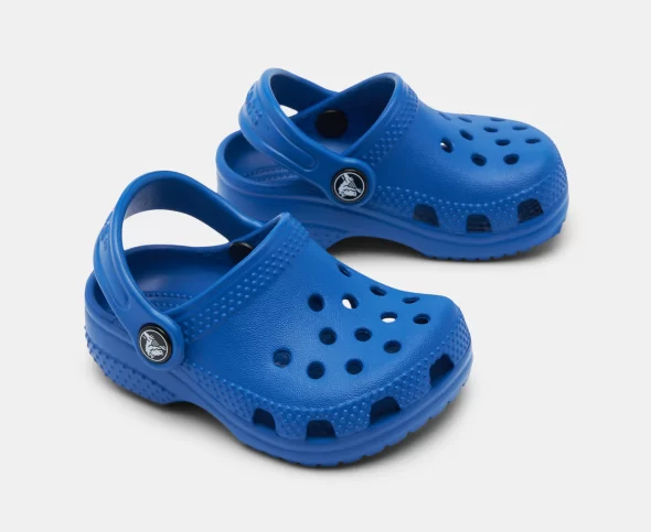 little baby crocs bolt blue