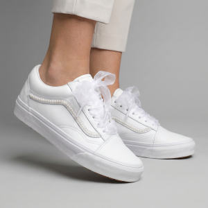 wearing custom vans