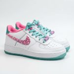 kids custom pink pearl Nike Af1