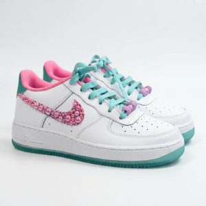 kids custom pink pearl Nike Af1