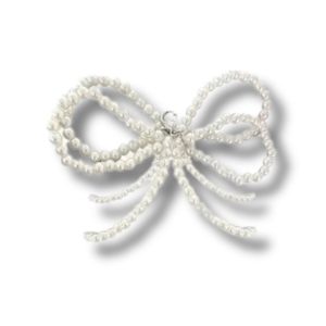 pearl knot sneaker decoration