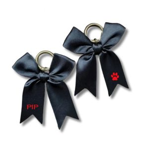 Personalised Boot Bows- Black
