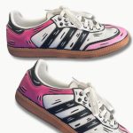 pink cartoon custom adidas samba