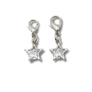 star crystal lace charms