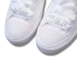 create your own blinged out converse shoes