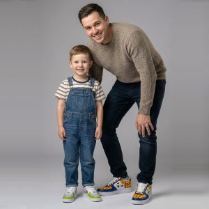 toy story custom nike af1 sneakers. Buzz and woody.