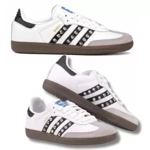custom adidas samba studded