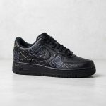 black air force one rose and thorns custom sneakers