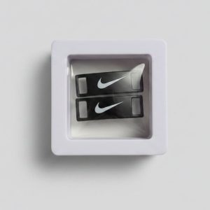 Black af1 sneaker lace locks