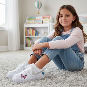 butterfly bling sneakers