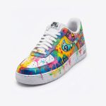 graffiti custom Nike Af1 sneakers