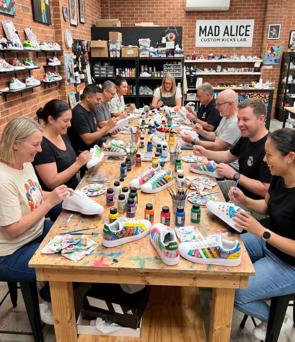 mad alice custom sneaker kicks lab Rutherford NSW. create your own sneakers