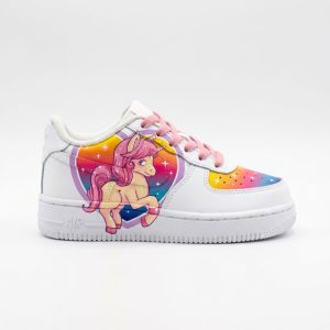 magical unicorn custom nike kids sneakers