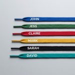 Personalised Custom Shoe Laces
