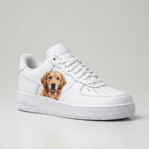 custom printed nike af1 sneakers. design your own