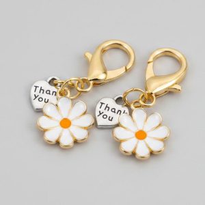 Thank you Daisy sneaker lace charms