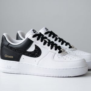 Nike af1 grooms wedding sneakers