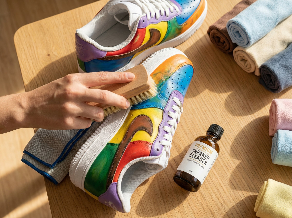 sneaker care guide by Mad Alice Custom Kicks
